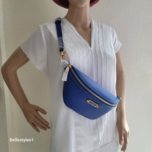 KATE SPADE Belt Bag Gramercy Medium Pebbled Leather – Blueberry color ⭐ - Picture 16 of 16